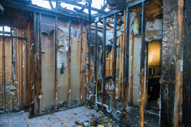 Professional Soot Cleanup technician working in Rutgers University-Busch Campus, NJ